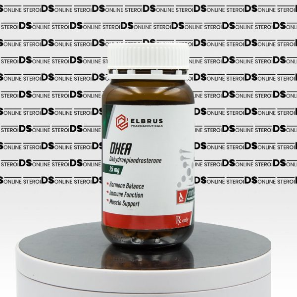 DHEA (Dehydroepiandrosteron) 25 mg Elbrus Pharmaceuticals