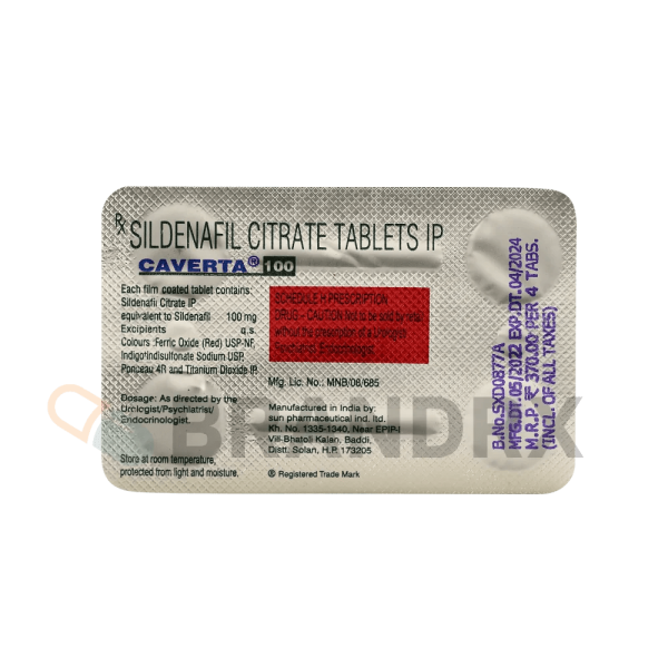Caverta 100 mg Ranbaxy - Image 2