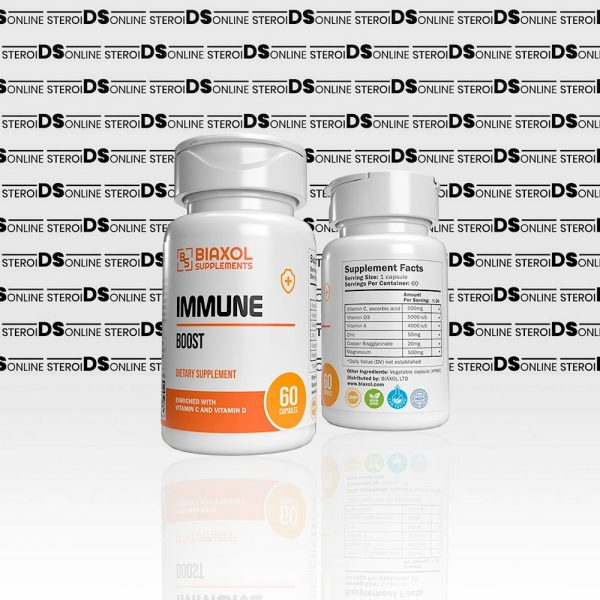 Immune Boost (60 capsules) Biaxol Supplements - Image 2