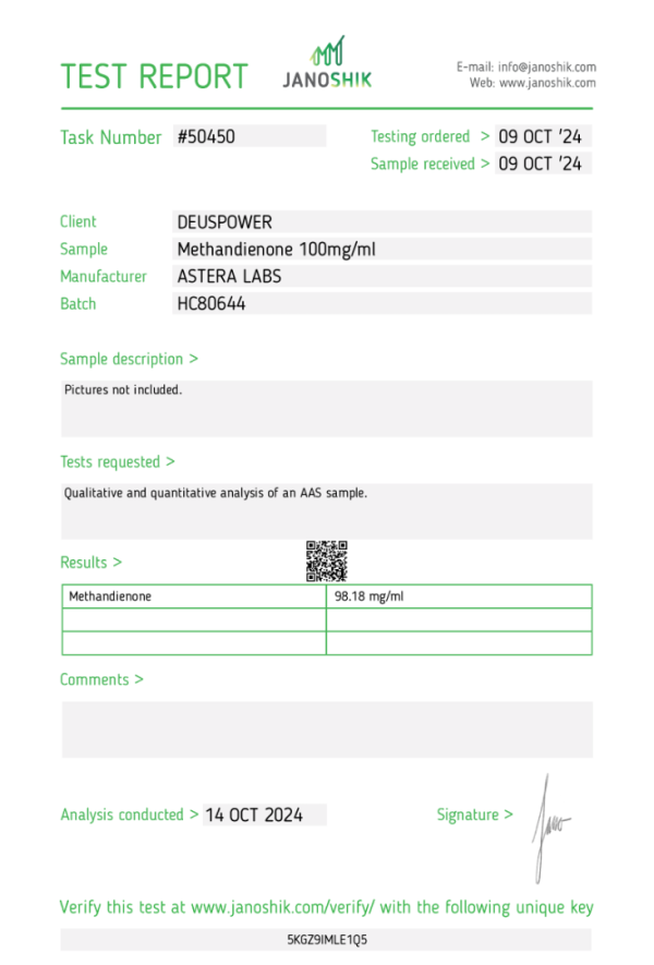 METHANDIENONE INJECTABLE STEROID IN VIALS Astera Labs