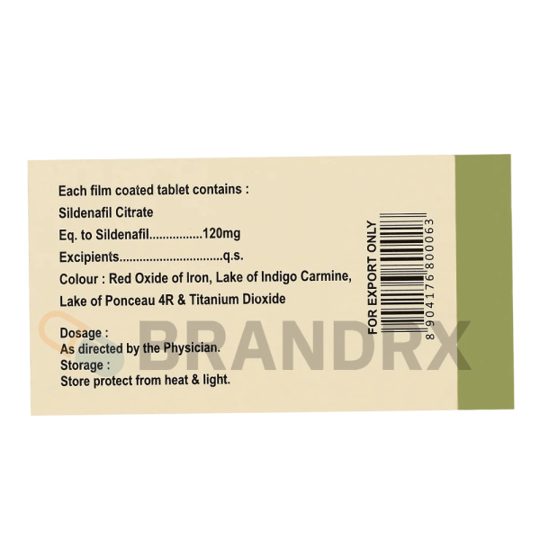 Cenforce 120 mg Centurion Laboratories - Image 4